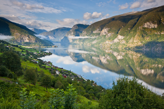 Overlooking Aurlandsfjord – Aurland, Norway: Whygo.com Photo of the Day!