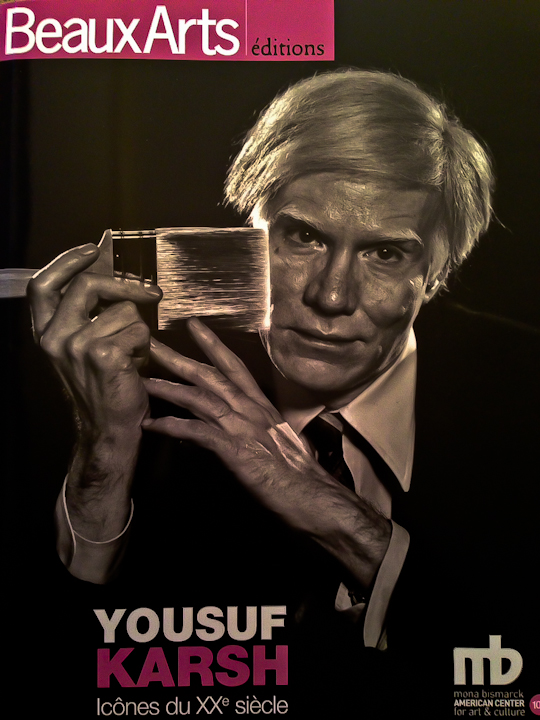 Yousuf Karsh at Mona Bismarck