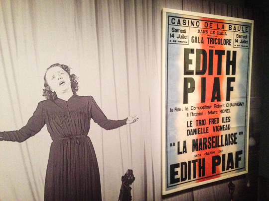Édith Piaf at the Bibliothèque Nationale