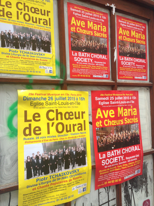 Concerts in Paris