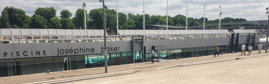 Joséphine Baker: A Swimming Pool Floating in the Seine