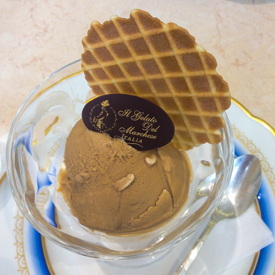 A Tea Break at Il Gelato del Marchese