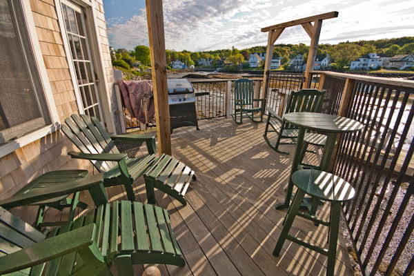 Deck, Back Bay Cottage